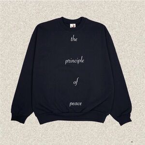 @ByColeBennett Item #039 (1 of 58) - “Principle of Peace” Crewneck - Size L